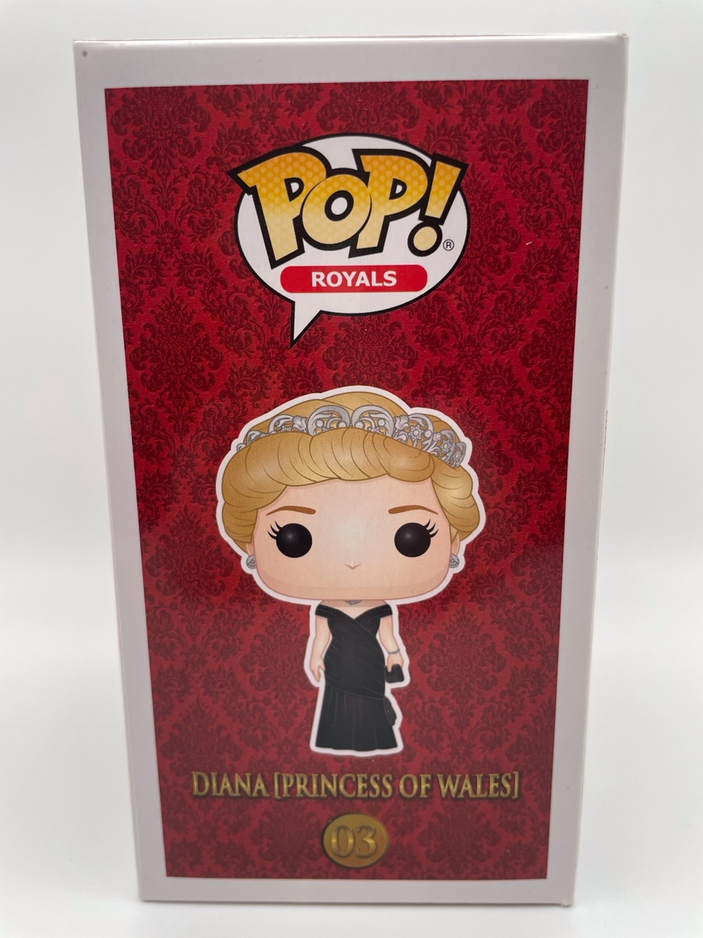 Funko Pop Royals Diana Princess of Wales Black Dress - Picture 6 of 8